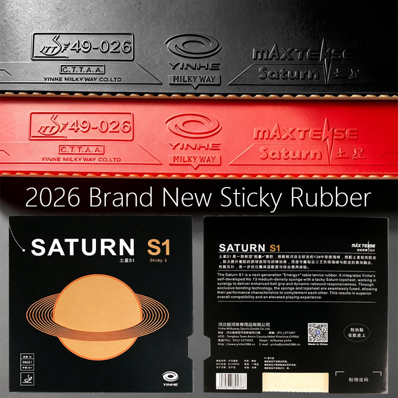 Table Tennis Rubber Protective Film - YINHE SATURN S1 Table Tennis Rubber