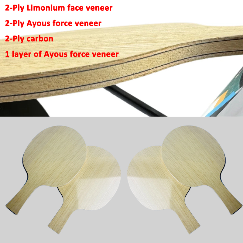 Table Tennis Blade with Limoni - Stiga Carbon Blade recension och pris