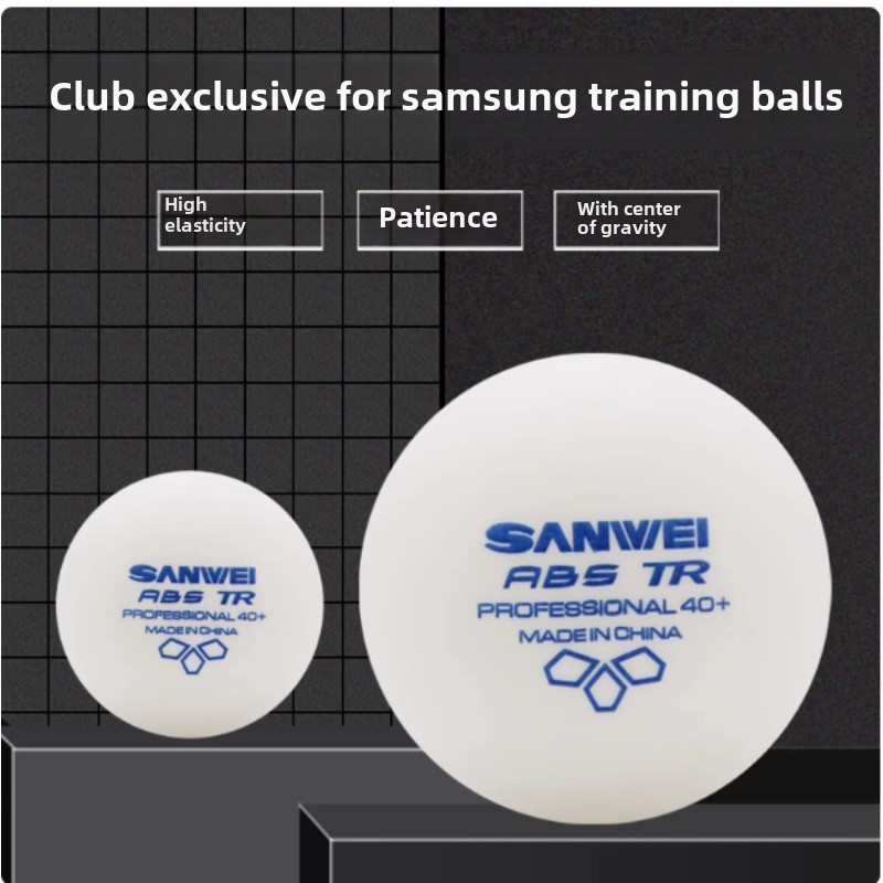 50 100 pcs Sanwei New Material - Table Tennis Video Game recension och pris