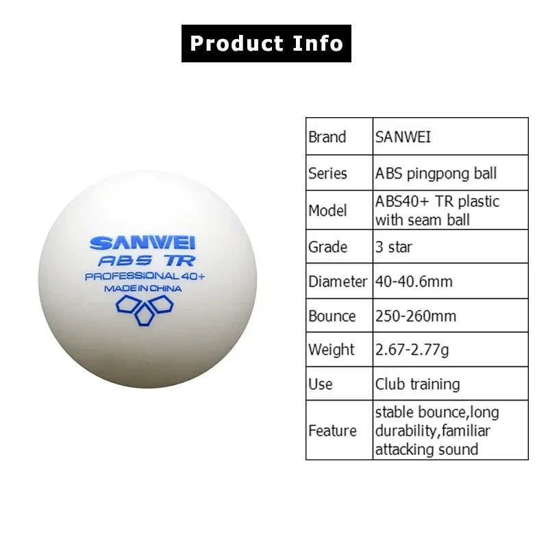 SANWEI-ABS TR 3 Star Table Ten - Table Tennis Video Game recension och pris