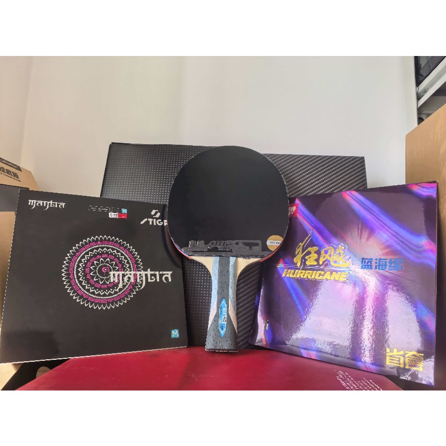 Friendship Blue Arylate Carbon - Stiga Carbon Blade recension och pris