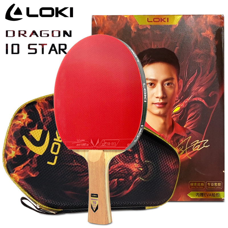 LOKI DRAGON 10 STAR Table Tenn - Stiga Carbon Blade recension och pris