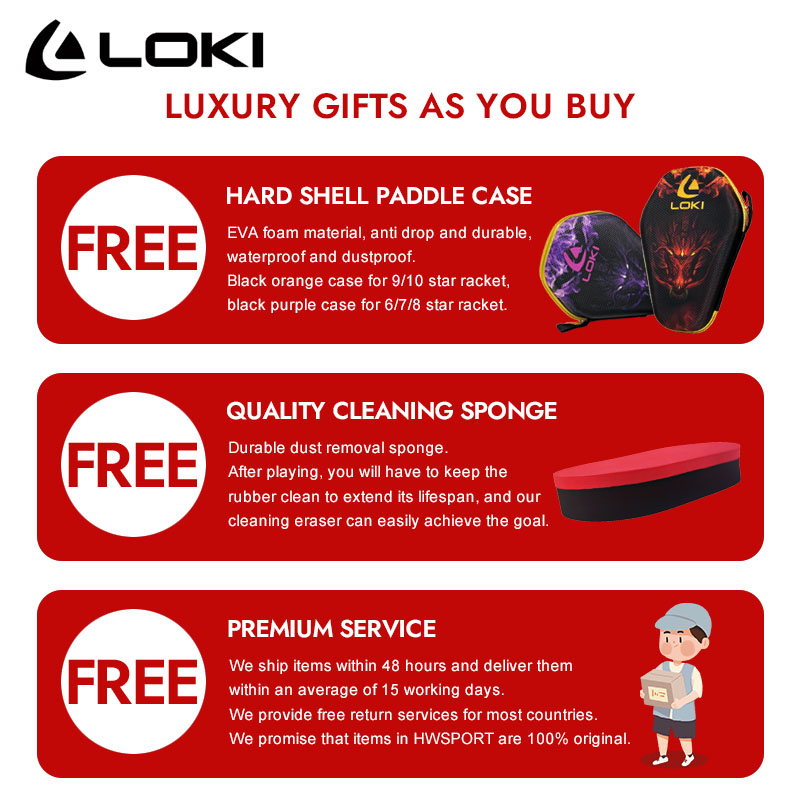 LOKI DRAGON 10 STAR Table Tenn - Stiga Carbon Blade recension och pris