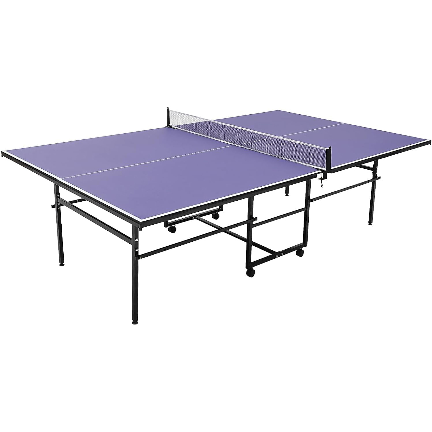 8 ft Portable Ping Pong Table， - Table Tennis Video Game recension och pris
