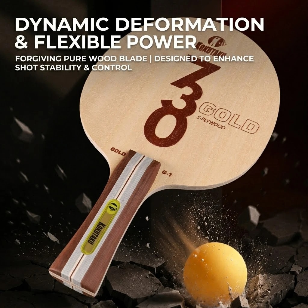 Kokutaku Table Tennis Blade FL - Stiga Carbon Blade recension och pris