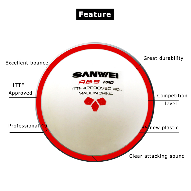 SANWEI ABS PRO 3-Star 40+ Tabl - Table Tennis Video Game recension och pris