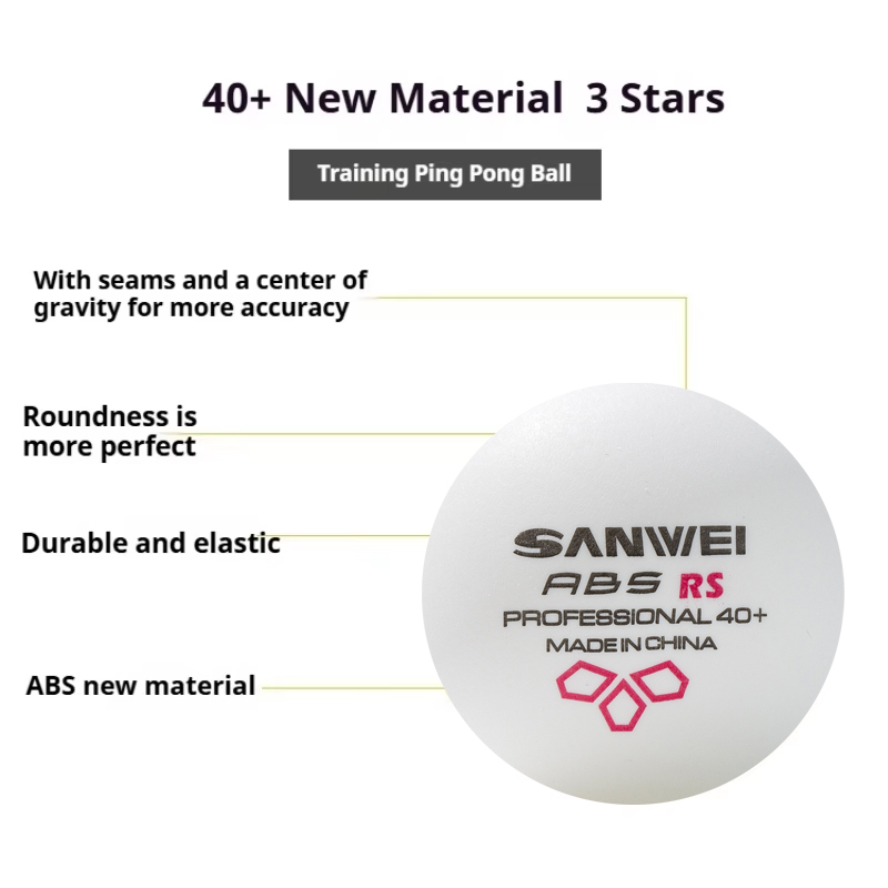 SANWEI RS40+ 3 Star Table Tenn - Table Tennis Video Game recension och pris