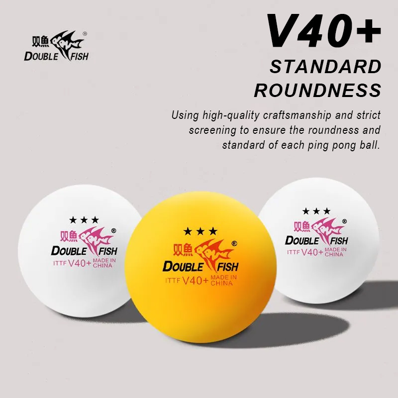DOUBLE FISH 3 Star V40+ 30/50/ - Table Tennis Video Game recension och pris