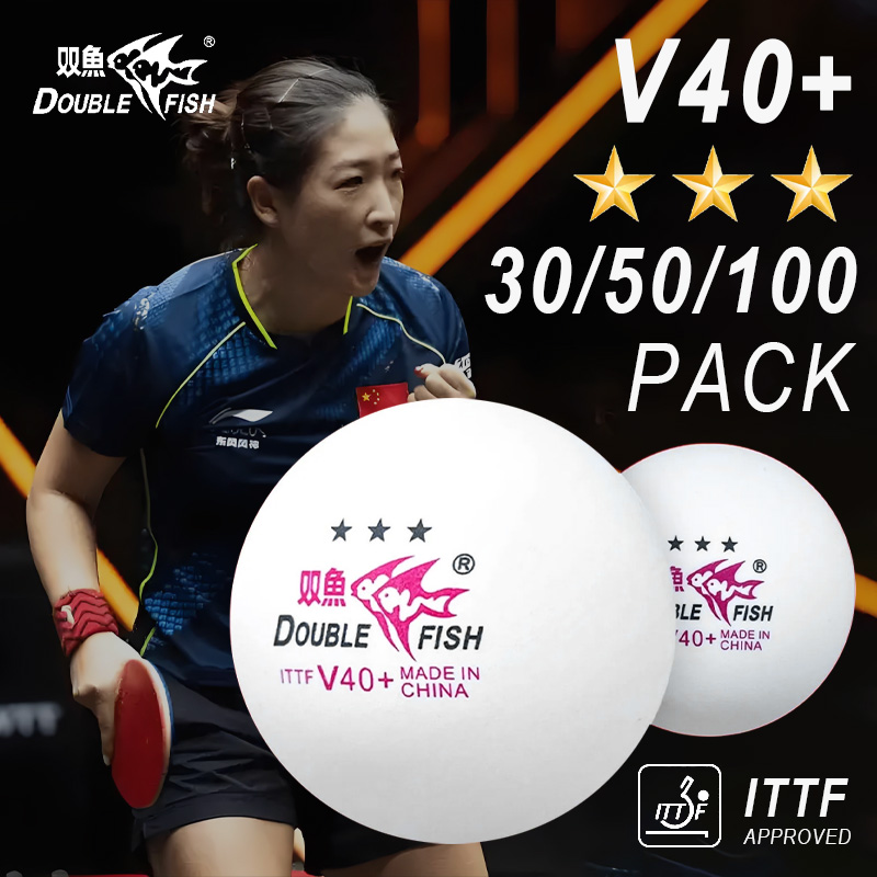 DOUBLE FISH 3 Star V40+ 30/50/ - Table Tennis Video Game recension och pris