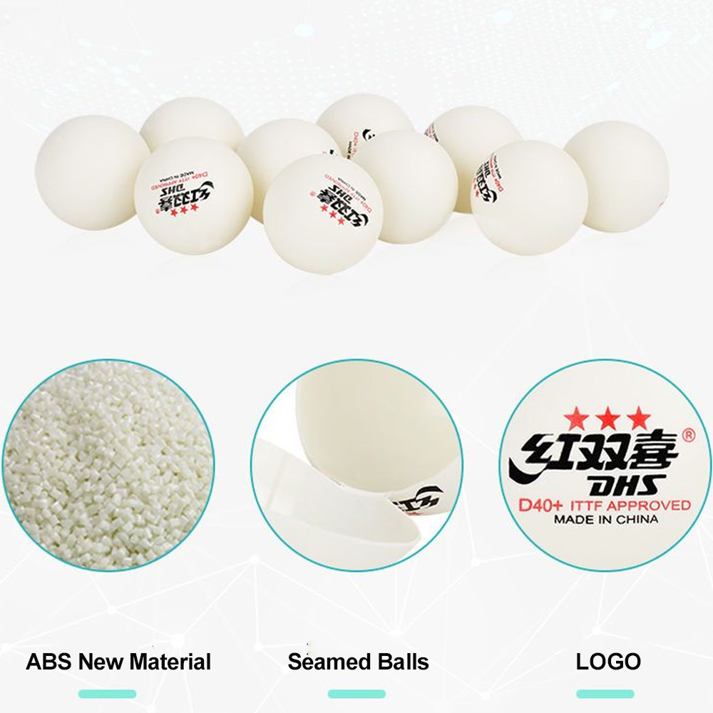 DHS D40+ DJ40+ Ping Pong Balls - Table Tennis Video Game recension och pris