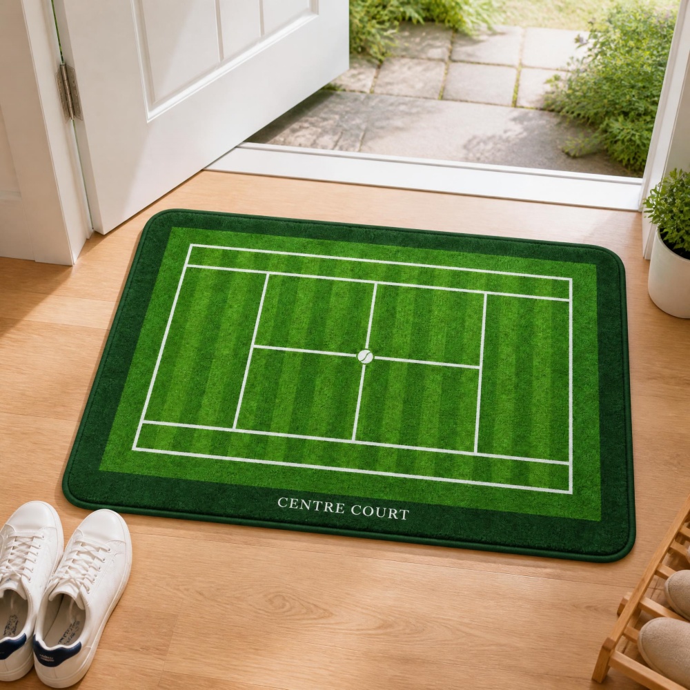Green Grass Tennis Court Cryst - Table Tennis Footwork recension och pris