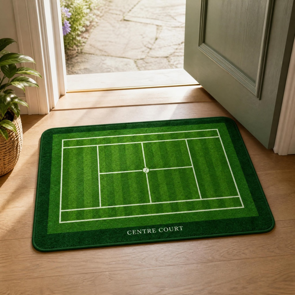 Green Grass Tennis Court Cryst - Table Tennis Footwork recension och pris