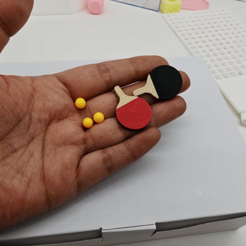 1Set Dollhouse Miniature Ping  - Table Tennis Video Game recension och pris